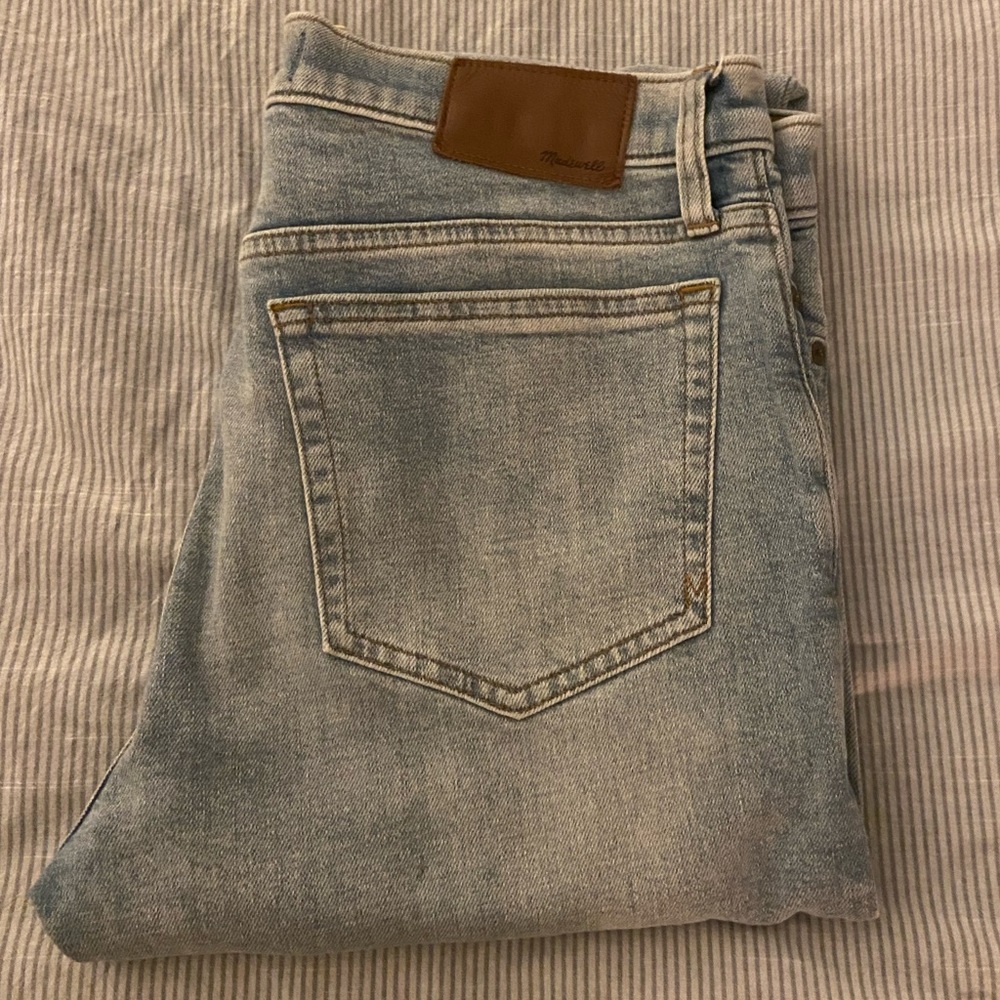 Madewell Men's Light Wash Slim Jeans
